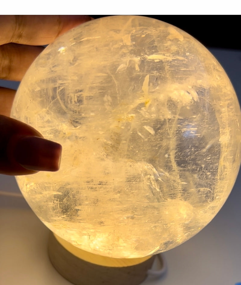 Clear Quartz Sphere 2