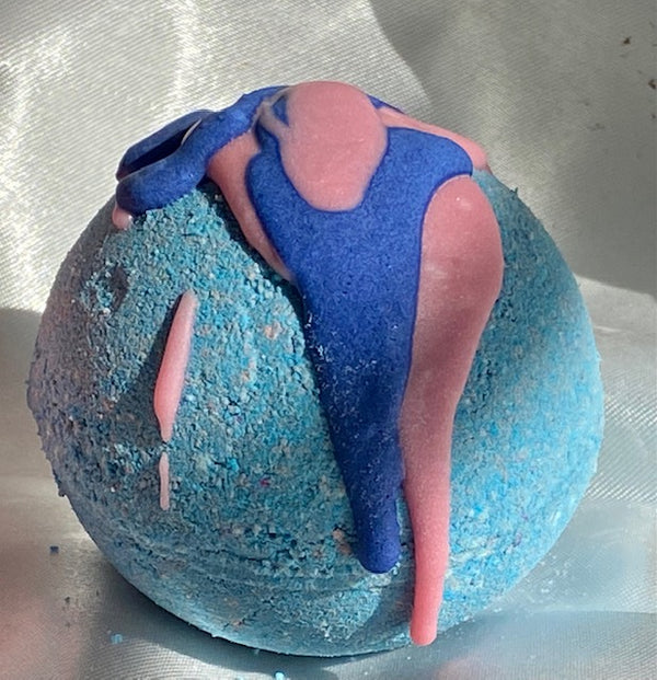 "Jordie" - Fairy Floss Bath Bomb